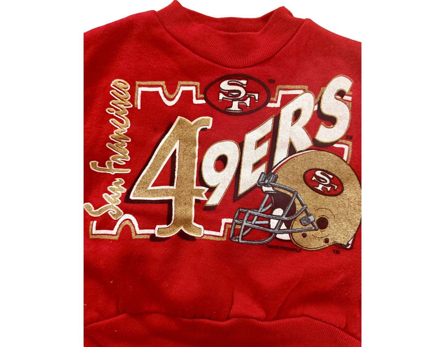 Vintage San Fransisco 49ers Crewneck Sweatshirt Baby Infant 18M