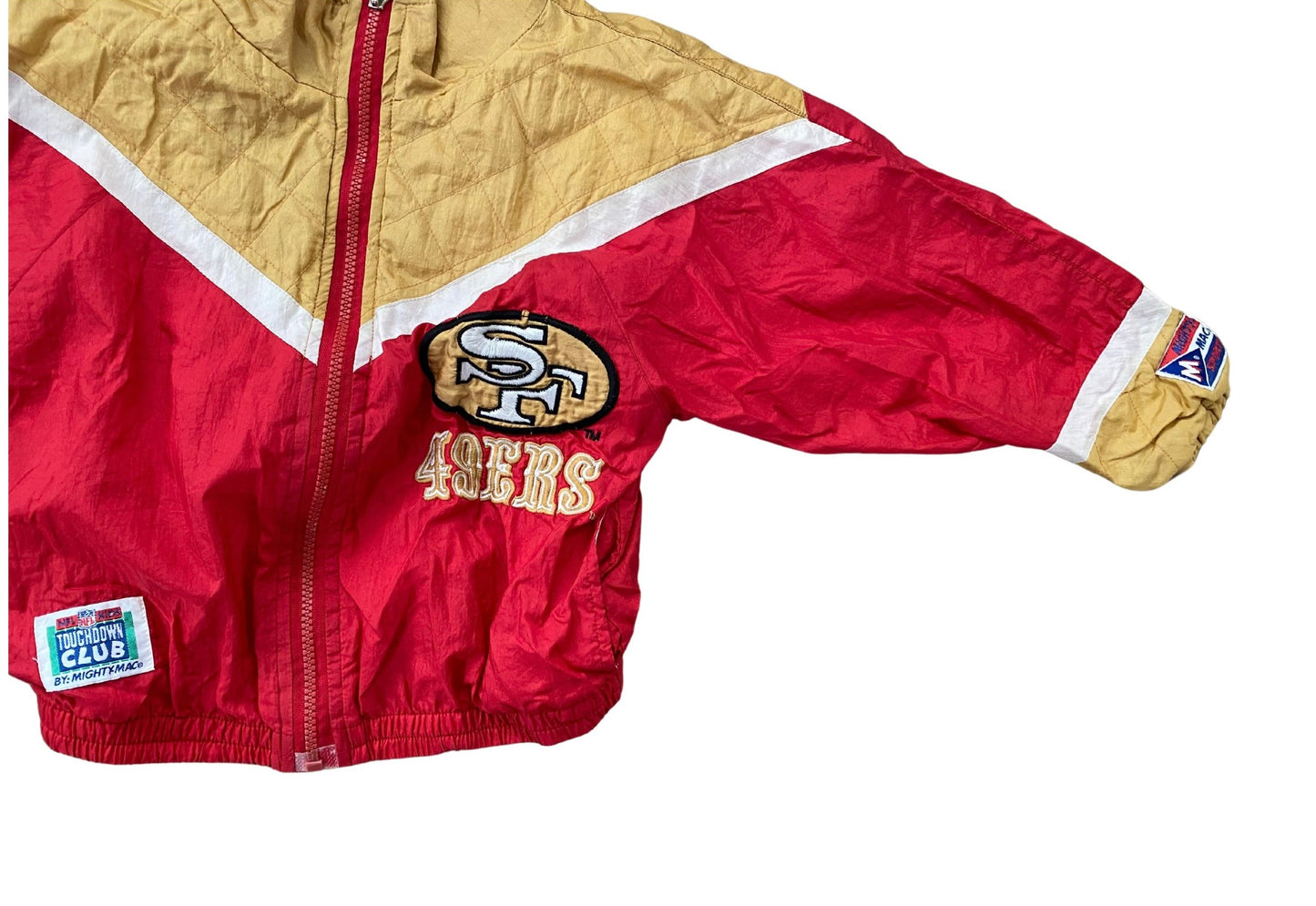 Vintage 49ers Windbreaker Jacket 5 Youth