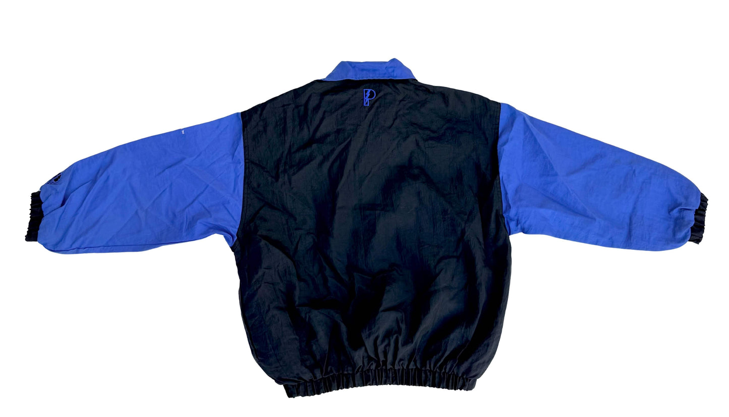 Vintage Carolina Panthers Pullover Henley Windbreaker Jacket Youth M 12/14