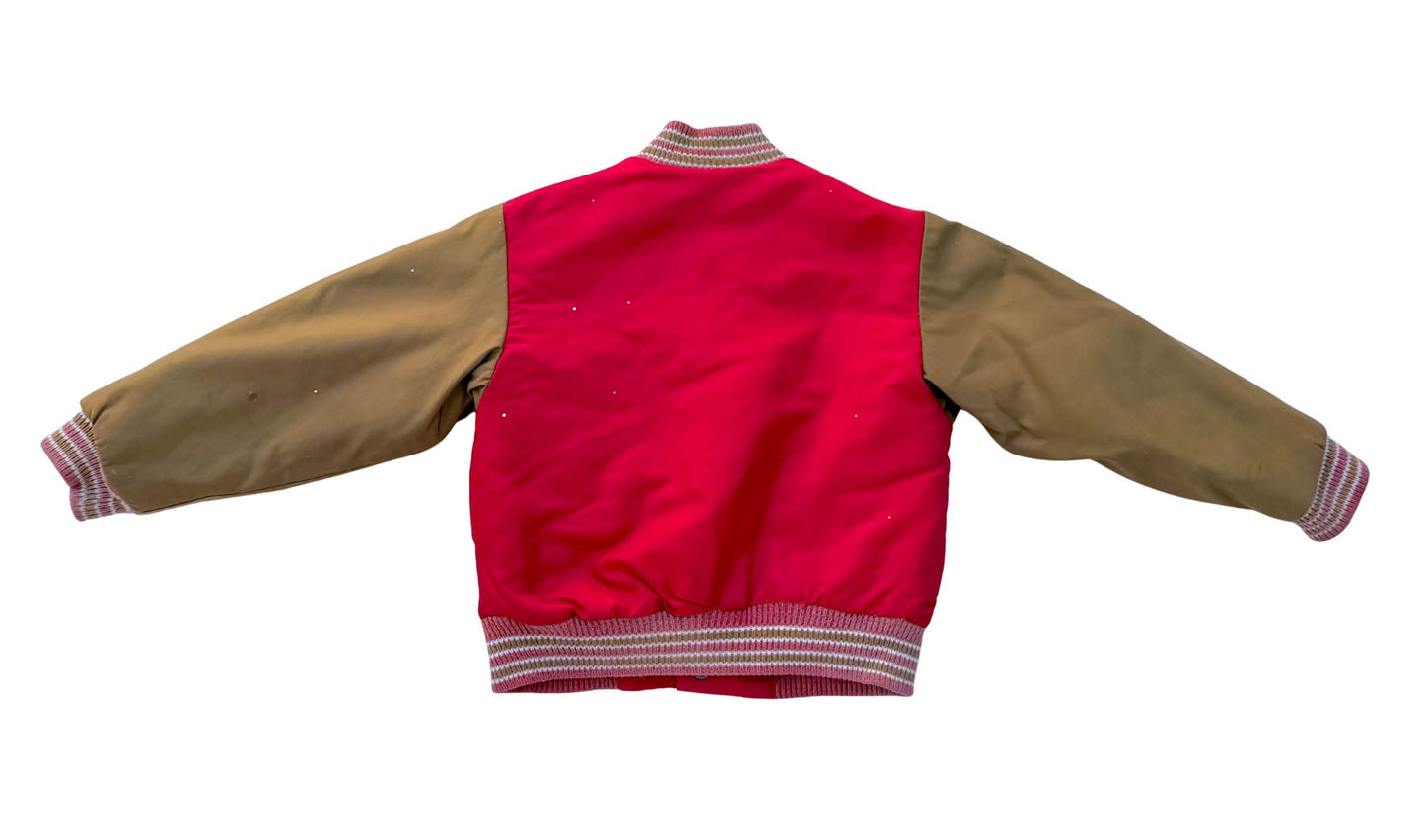 Vintage Stahl Urban San Fransisco 49ers Varsity Jacket Size 5