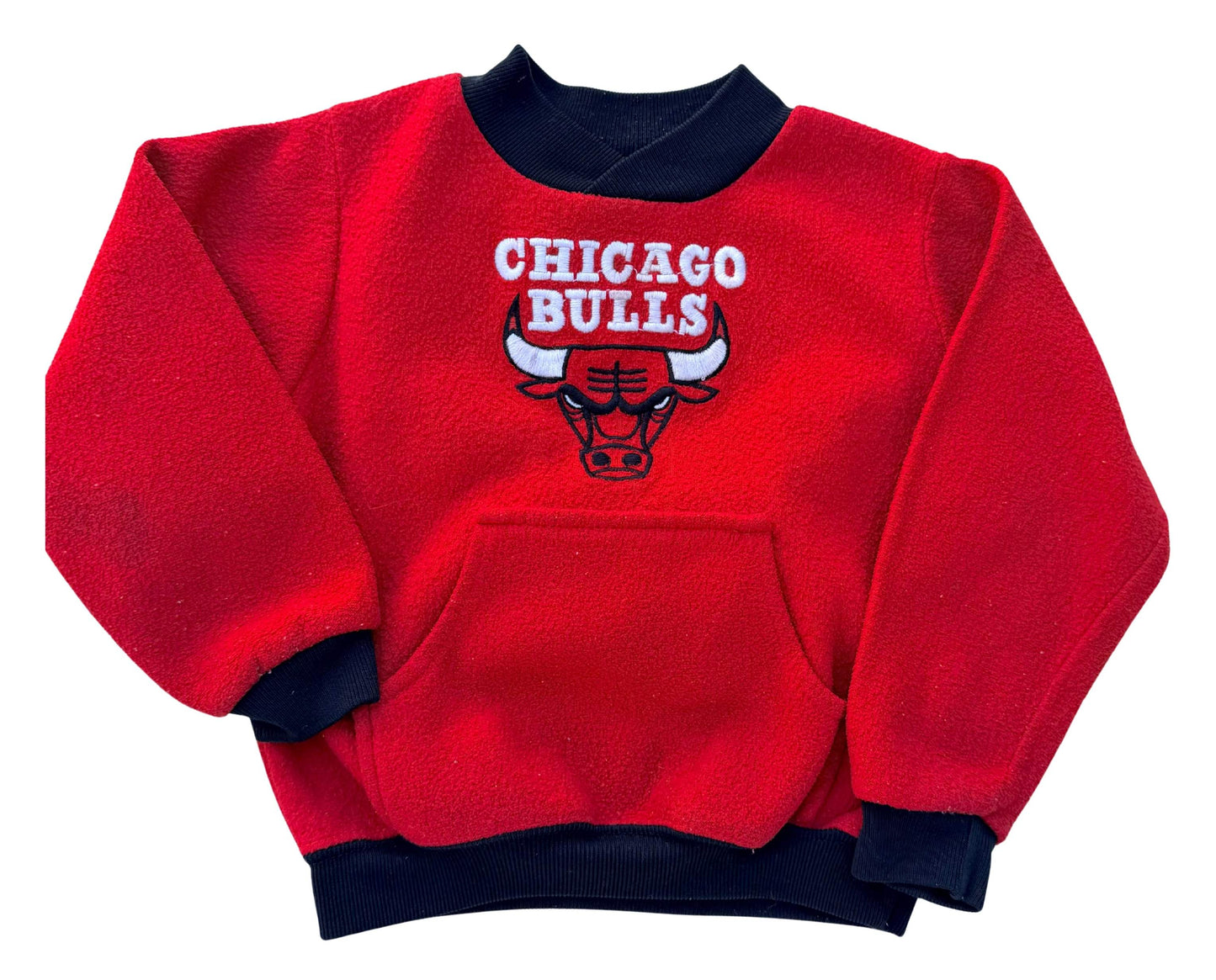 Vintage Mighty Mac Chicago Bulls Pullover Sweatshirt Size 2T