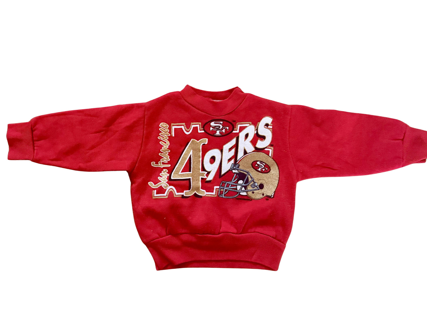 Vintage San Fransisco 49ers Crewneck Sweatshirt Baby Infant 18M