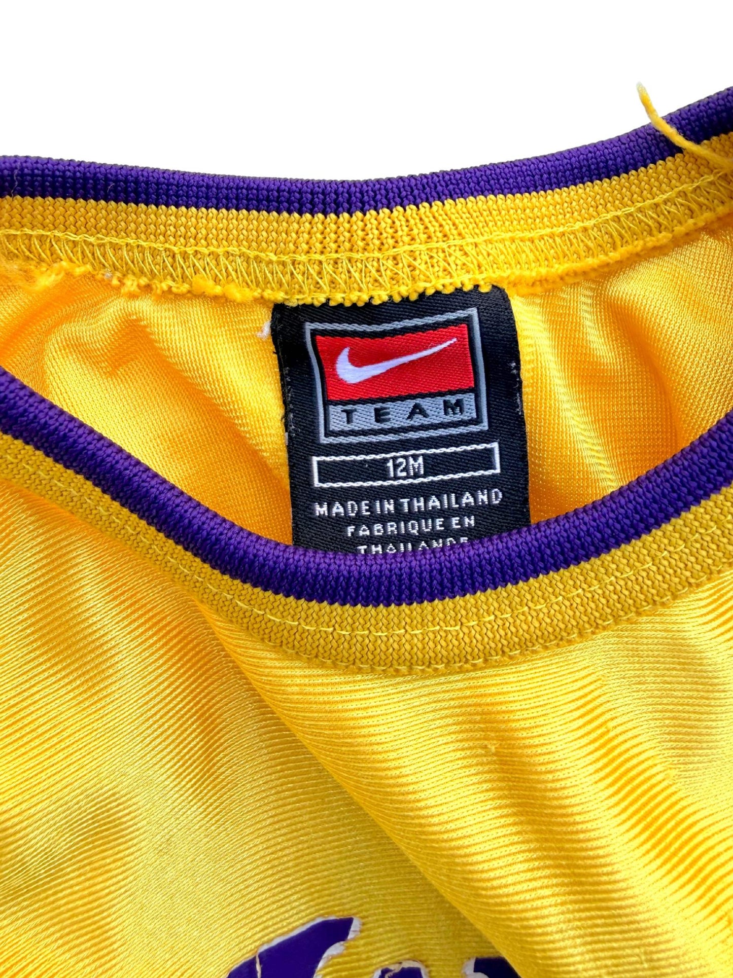 Vintage Lakers Bodysuit Romper Bryant 8 (flawed) 12M