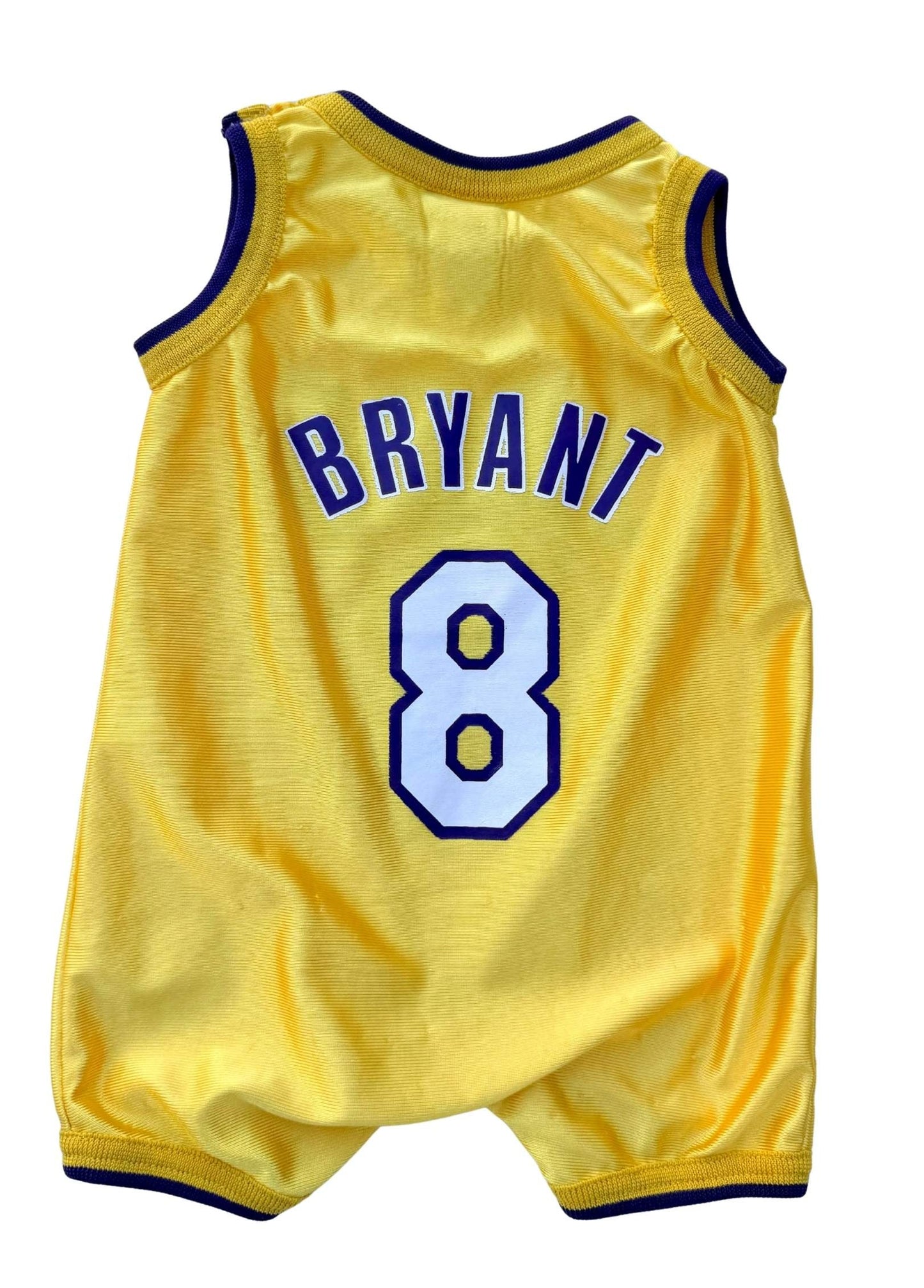 Vintage Lakers Bodysuit Romper Bryant 8 (flawed) 12M