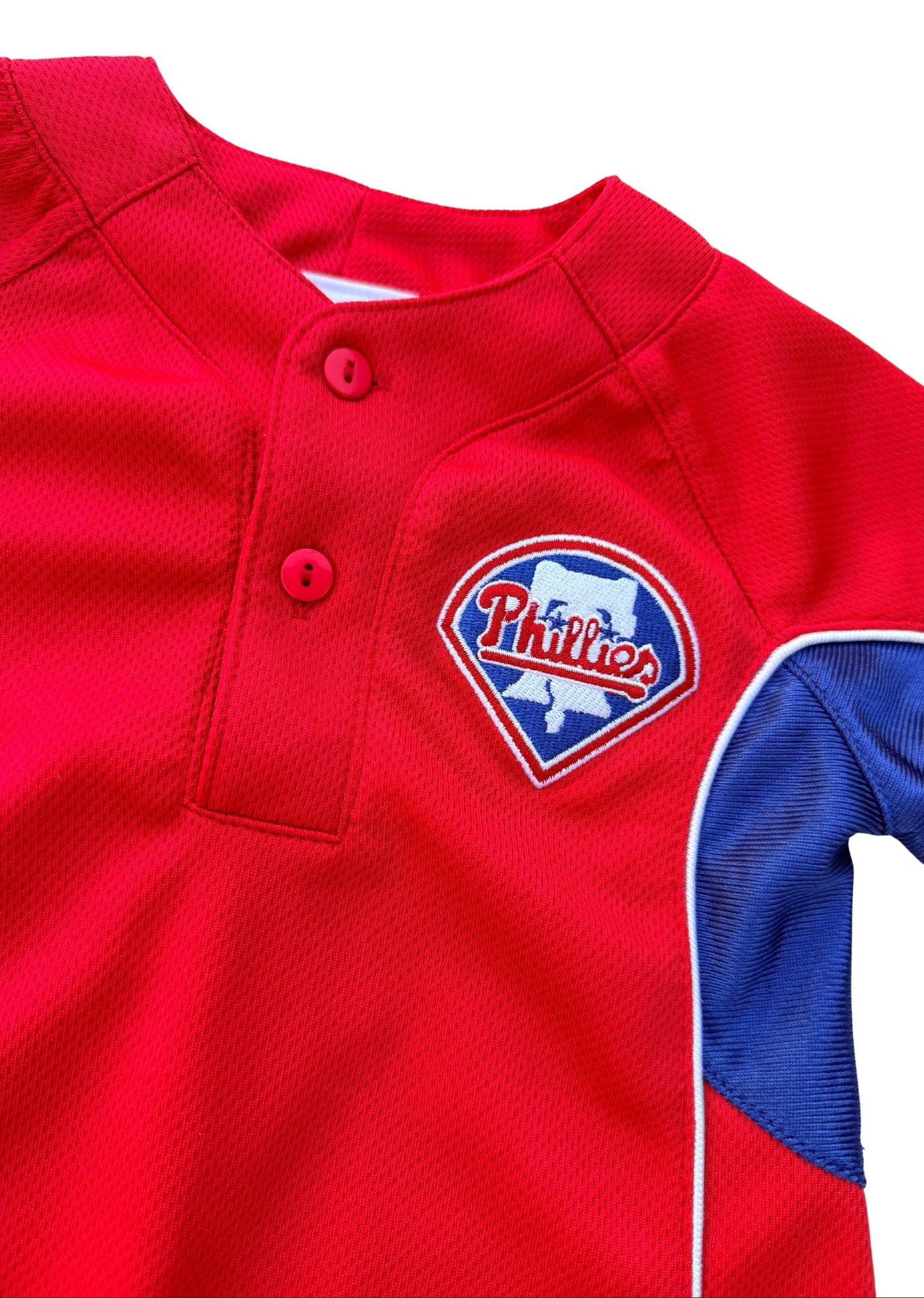 Philadelphia Phillies Baseball One Piece Baby Romper 12M