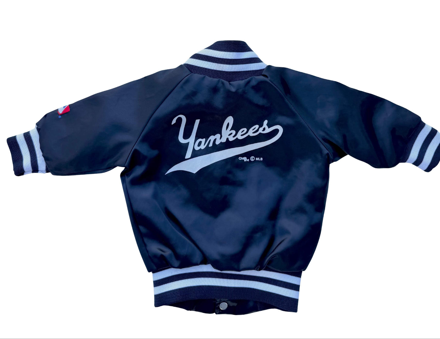 Vintage Chalkline Infant 12M Satin Varsity Jacket
