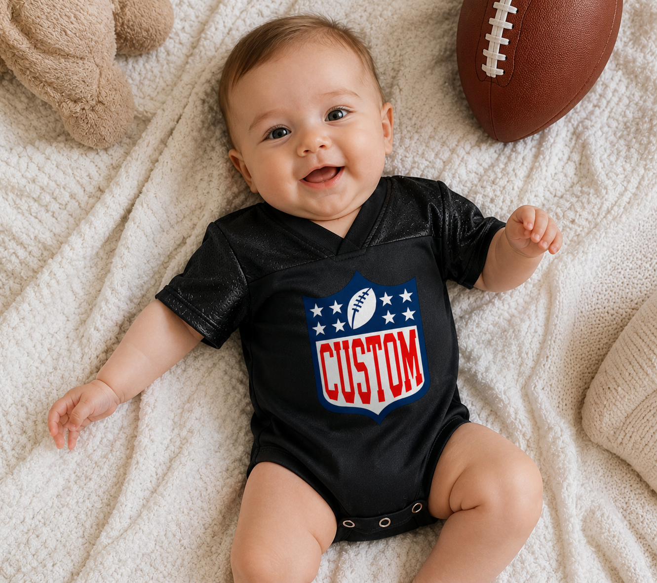 Personalized Baby Football Jersey