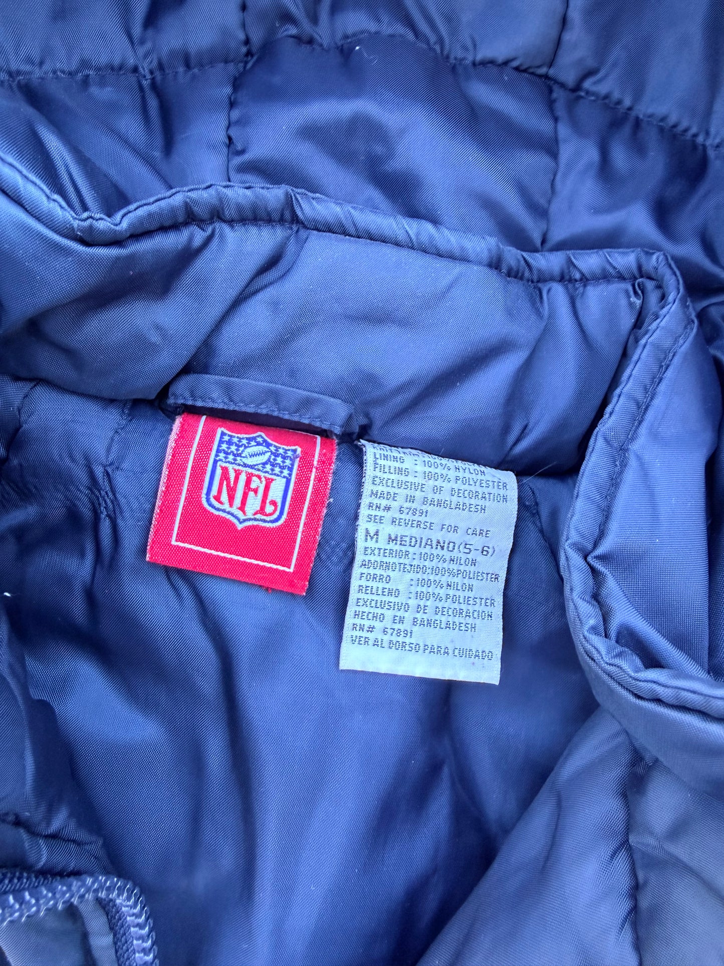 Vintage NFL Buffalo Bills Puffer Jacket  Size 5
