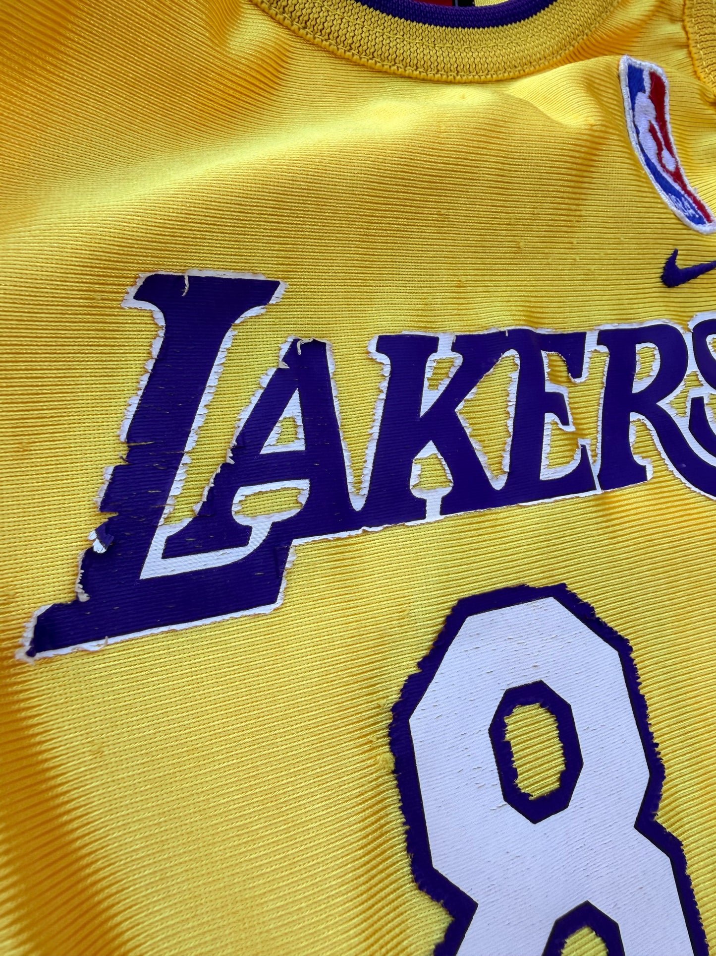 Vintage Lakers Bodysuit Romper Bryant 8 (flawed) 12M