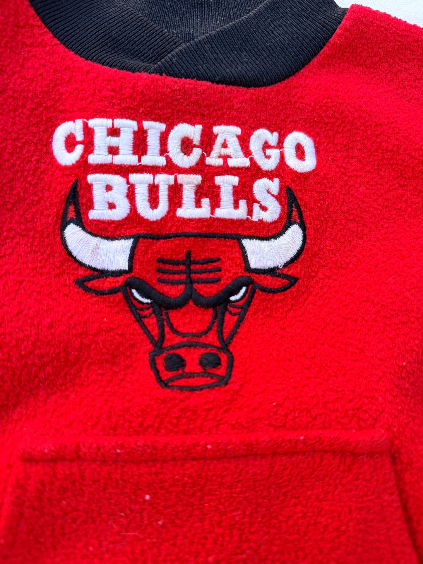Vintage Mighty Mac Chicago Bulls Pullover Sweatshirt Size 2T