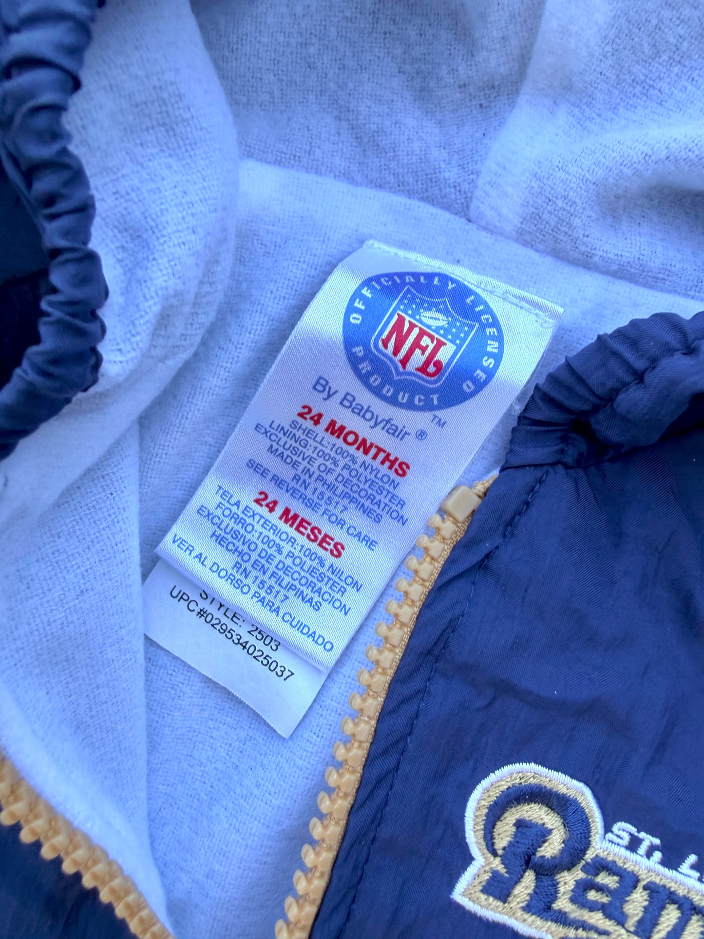 Vintage Baby Fair Wiindbreaker Infant Jacket 24M