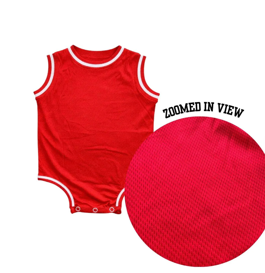 Custom Mini Basketball Baby Jersey Onesie
