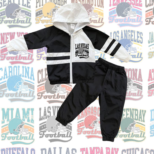 90s Football City Windbreaker Tracksuits