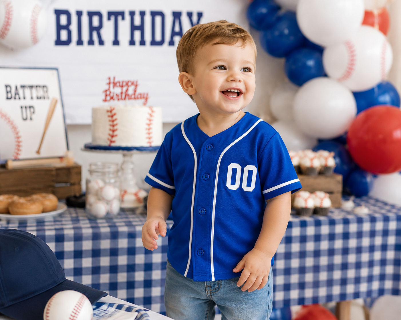 Custom Baseball Toddler Youth Jerseys