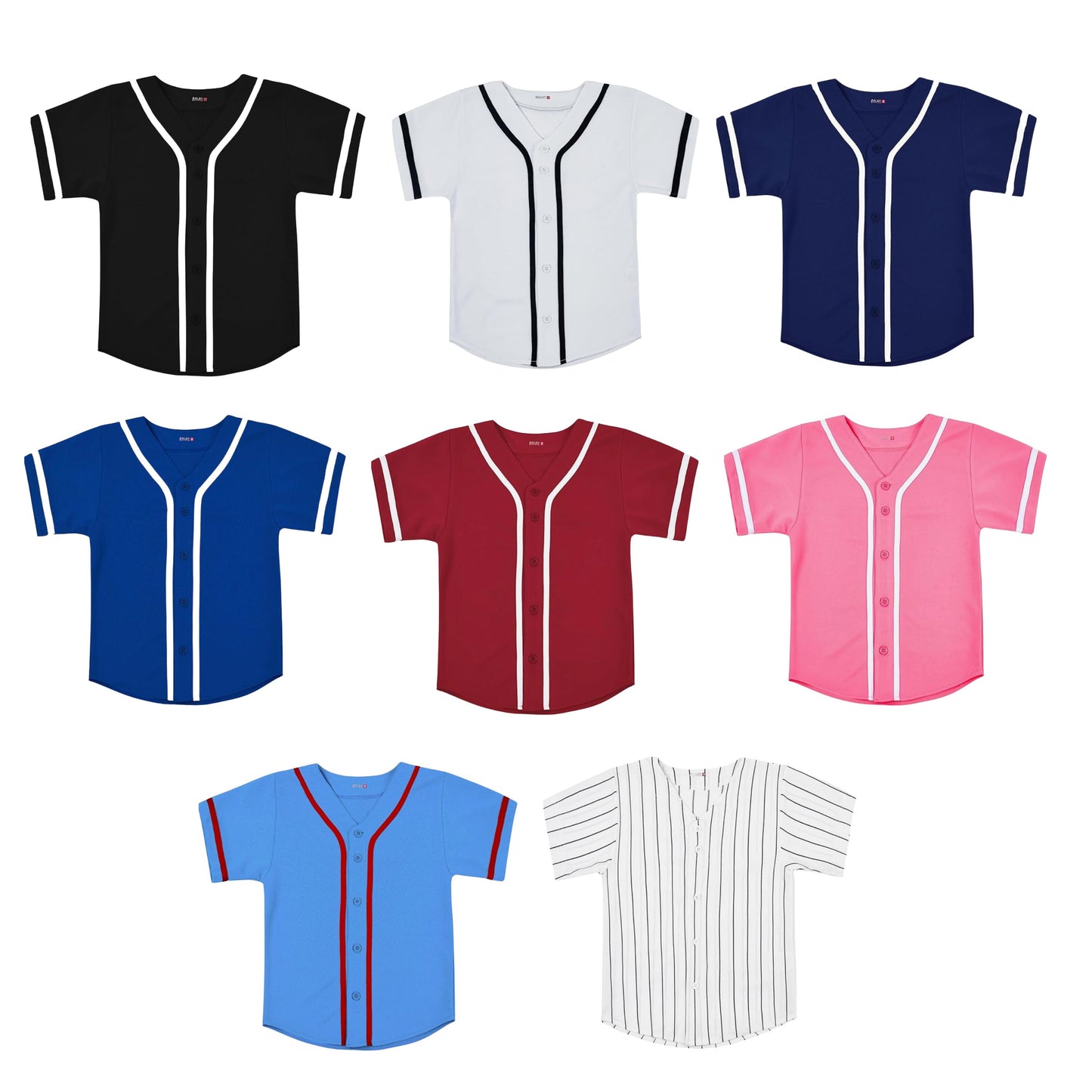 Custom Baseball Toddler Youth Jerseys