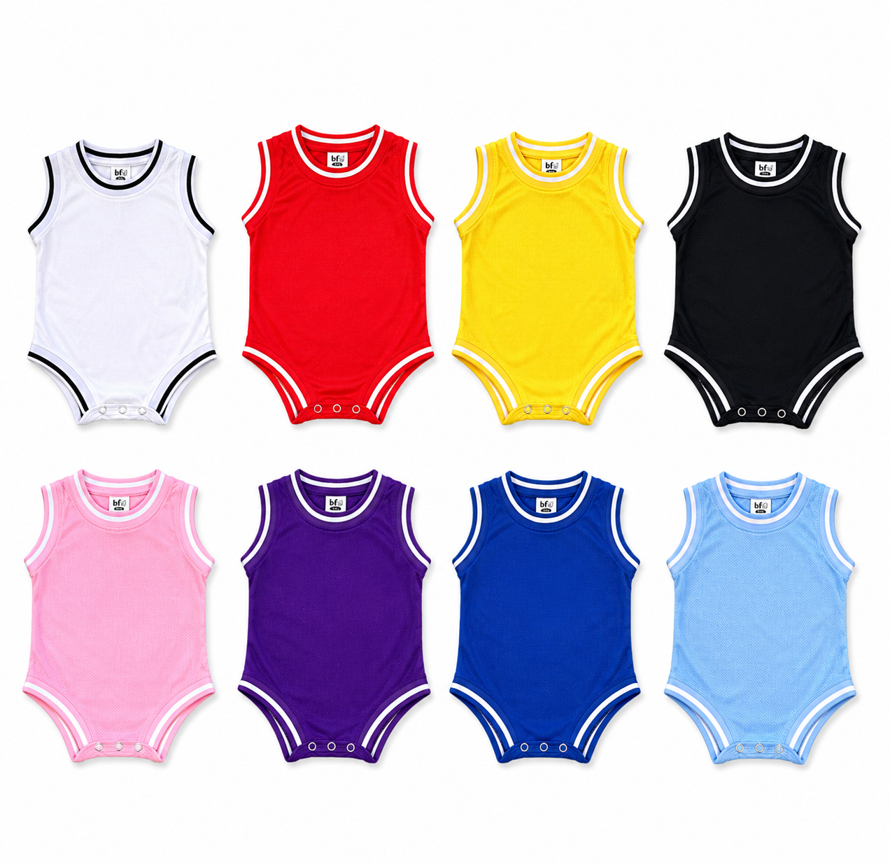Custom Mini Basketball Baby Jersey Onesie