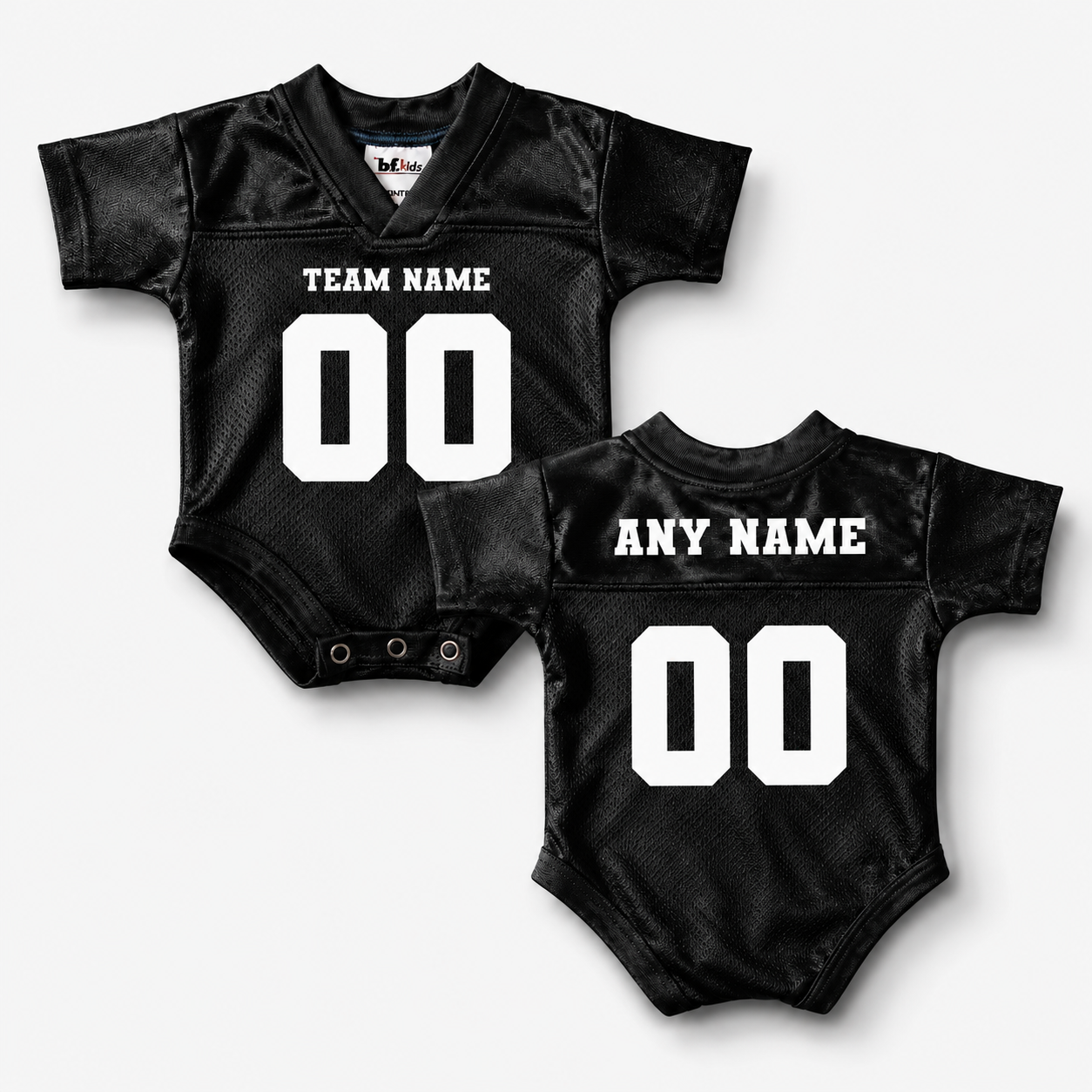 Custom Football Jersey Bodysuit | Personalized Baby Football Onesie | Infant Game Day Jersey