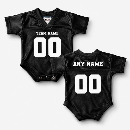 Custom Football Jersey Bodysuit | Personalized Baby Football Onesie | Infant Game Day Jersey