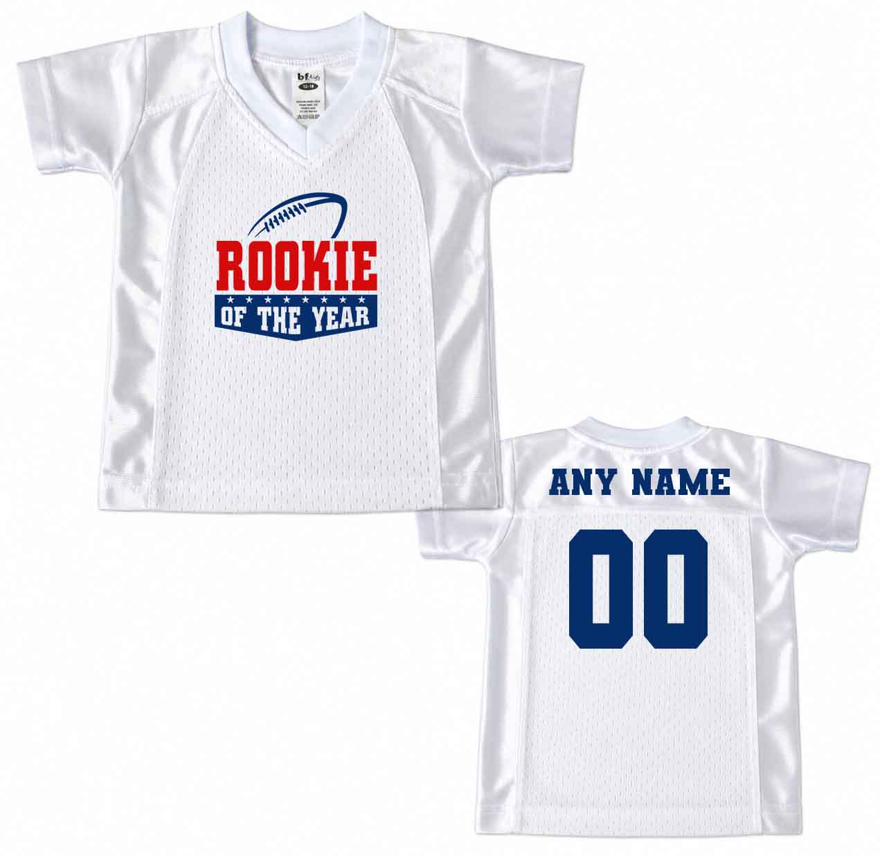 Rookie of the Year Football Jersey | White Game Day Jersey