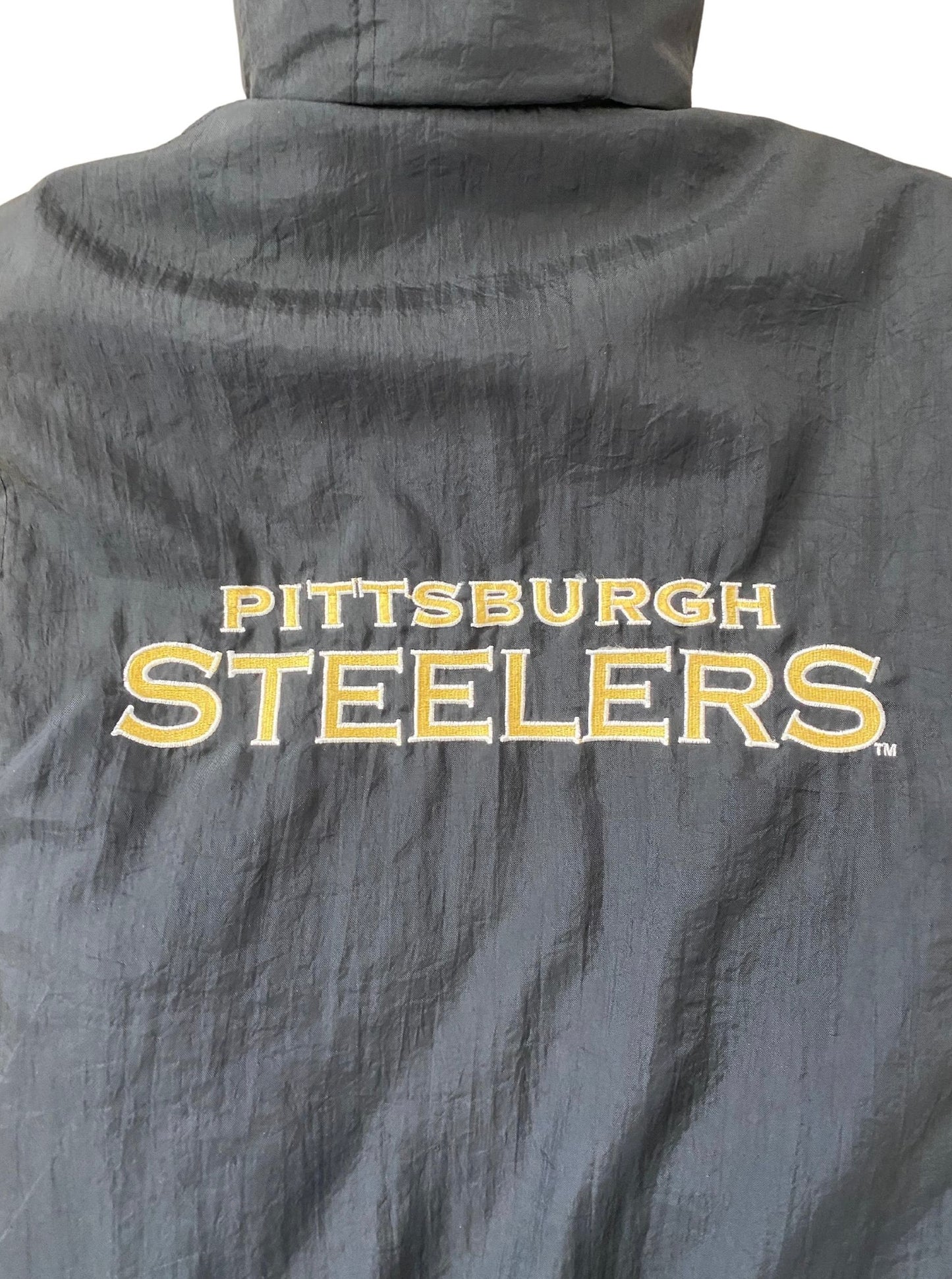Vintage Pro Line Steelers Youth Puffer Jacket M 10/12